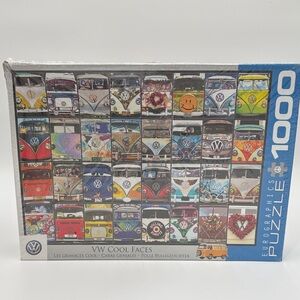 "Volkswagon Cool Faces" 1000 Piece Jigsaw Puzzle complete-Eurographics New!